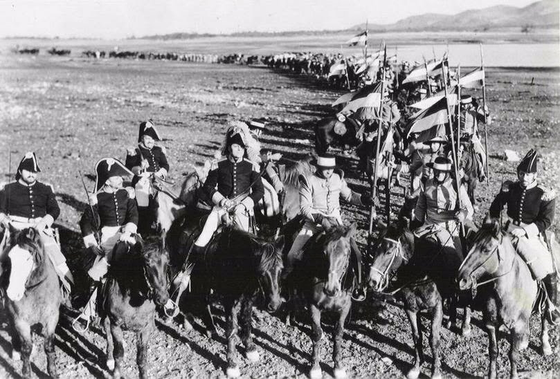 Типичная мексиканская кавалерия