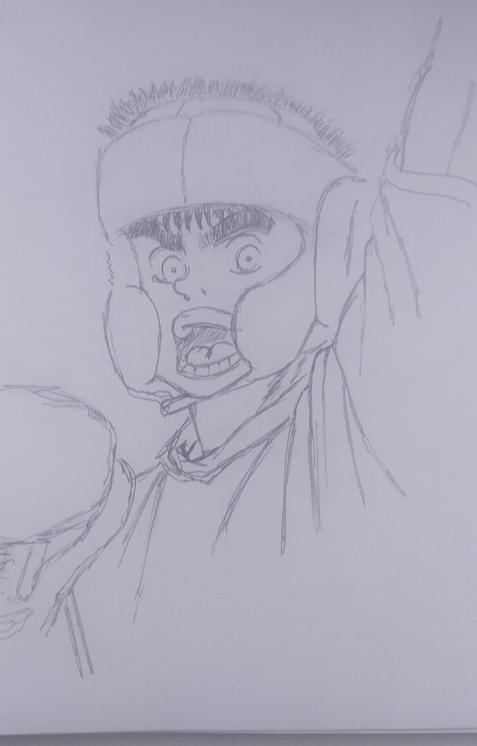 Нарисовал главного героя