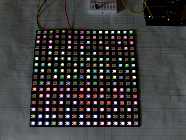 Светодиодная матрица WS2812B (SK6812)