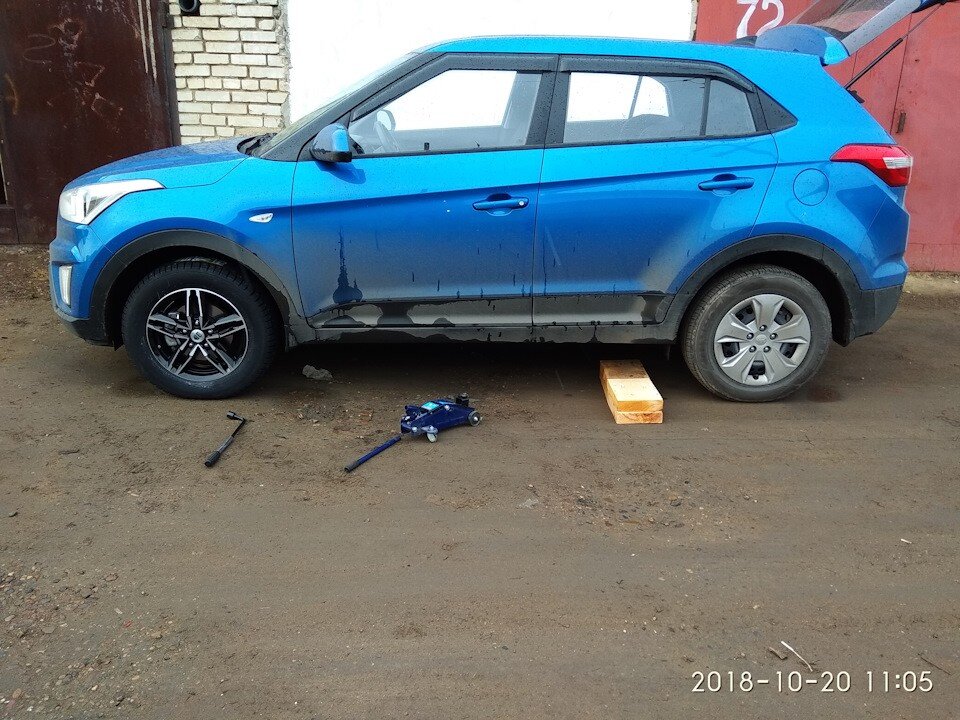 Давление в шинах Хендай Крета 1.6 и 2.0 - система контроля и датчик ...