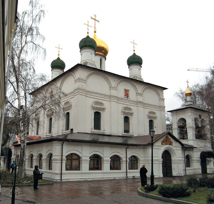 Сретенский монастырь в москве адрес