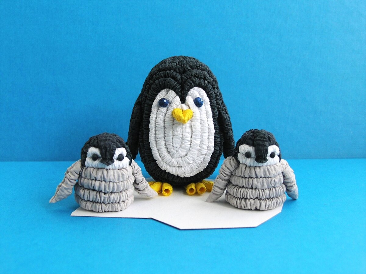 Поделки из пингвинов