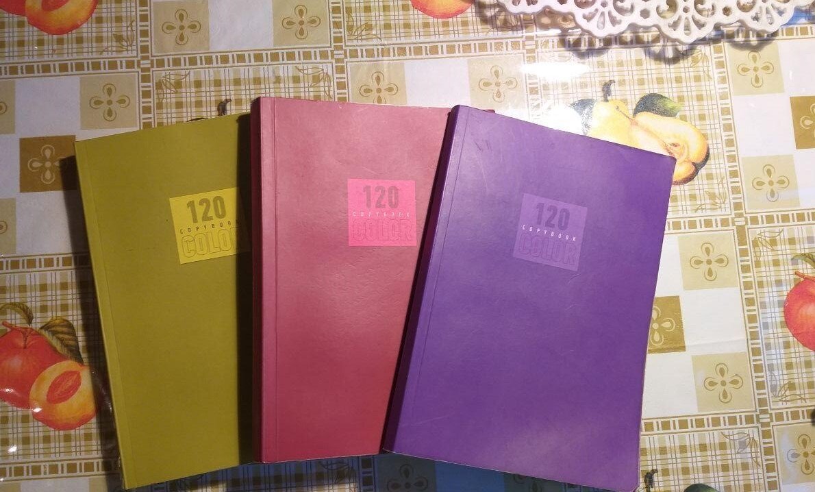 Уже 3 таких дневника. Есть 4-ая