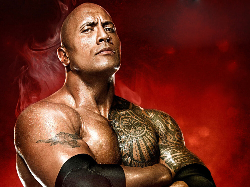 Скала Джонсон WWE