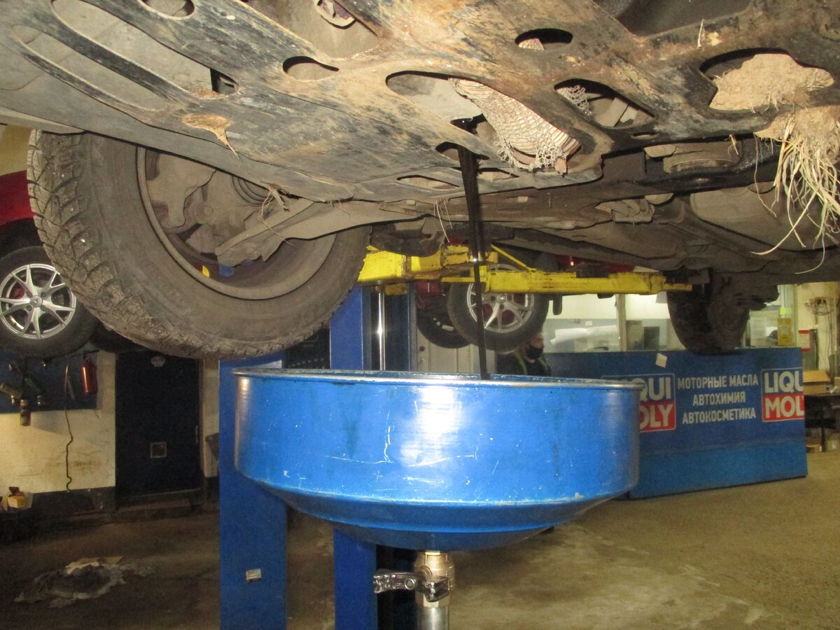 Замена масла