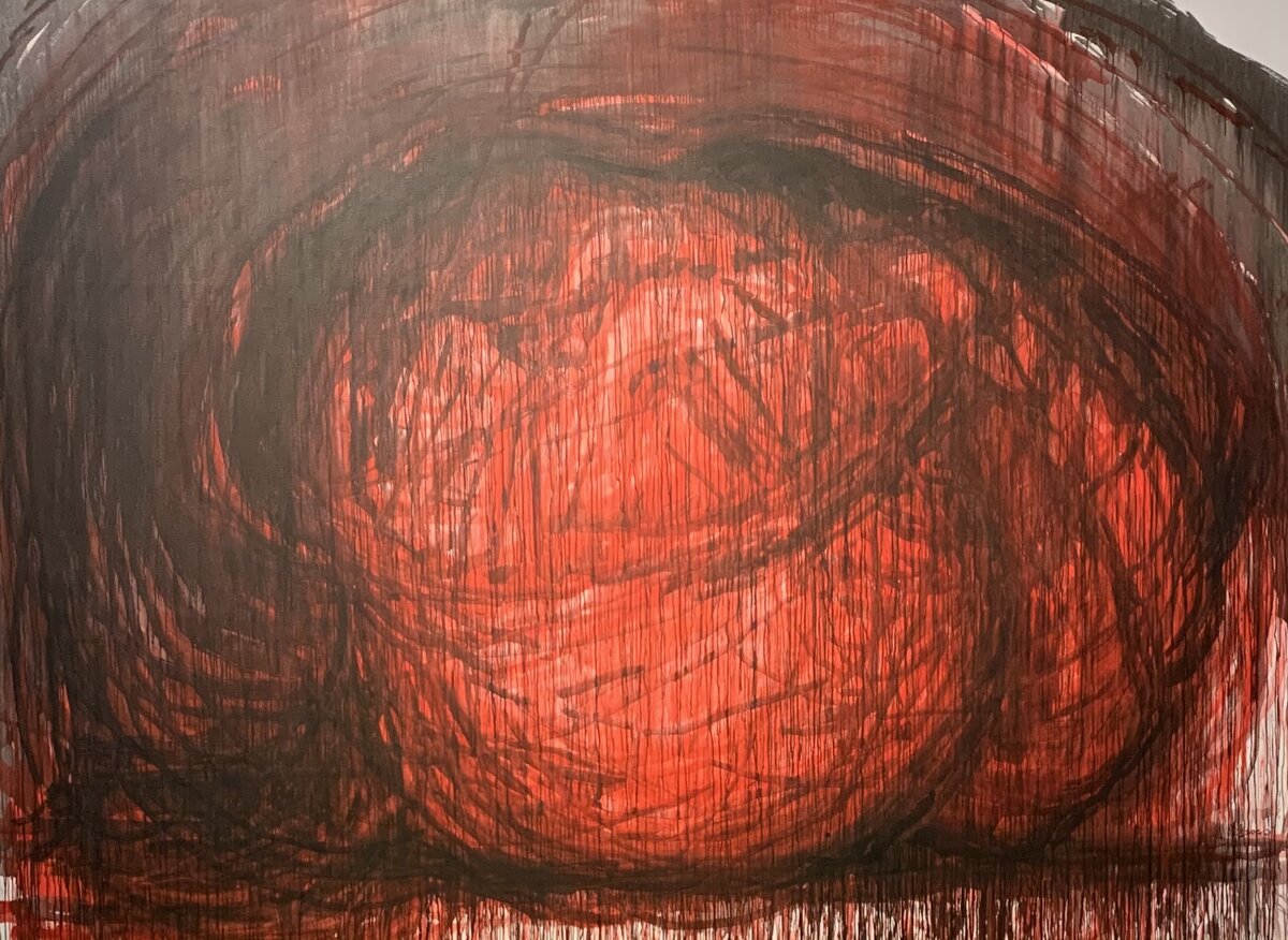 картина современного китайского художника Чжаня Хуаня