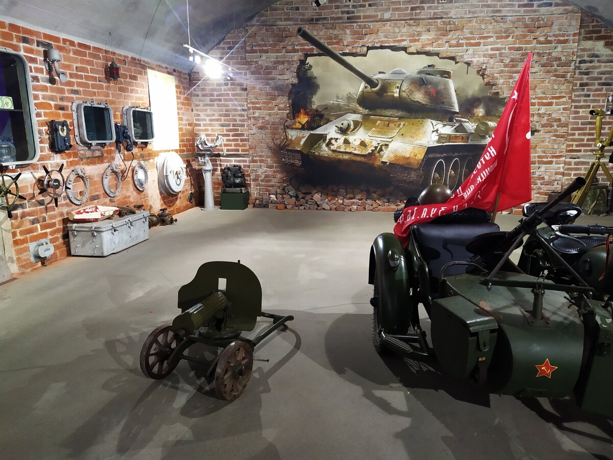 Внутри музея.