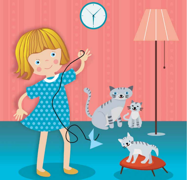 Иллюстрация из книги "Годовой курс развивающих занятий для малышей от 1 года до 2 лет", автор Елена Янушко