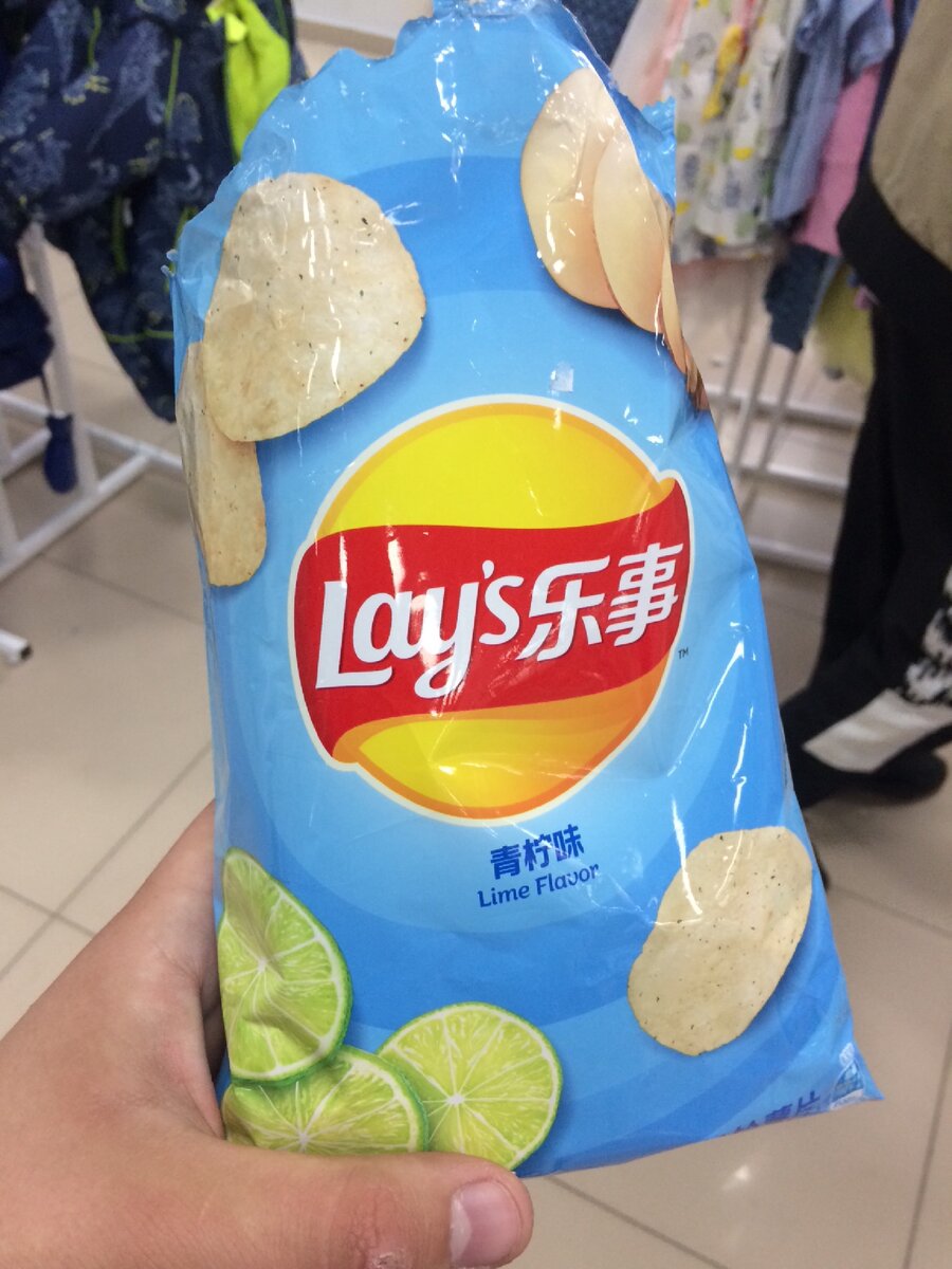 Попробовал на днях данный вкус всеми любимых чипсов «Лэйс»