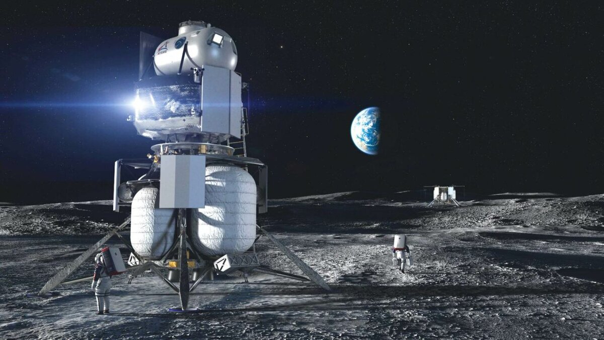 Компания Blue Origin рассказала о планах доставки грузов на Луну в 2023 году
