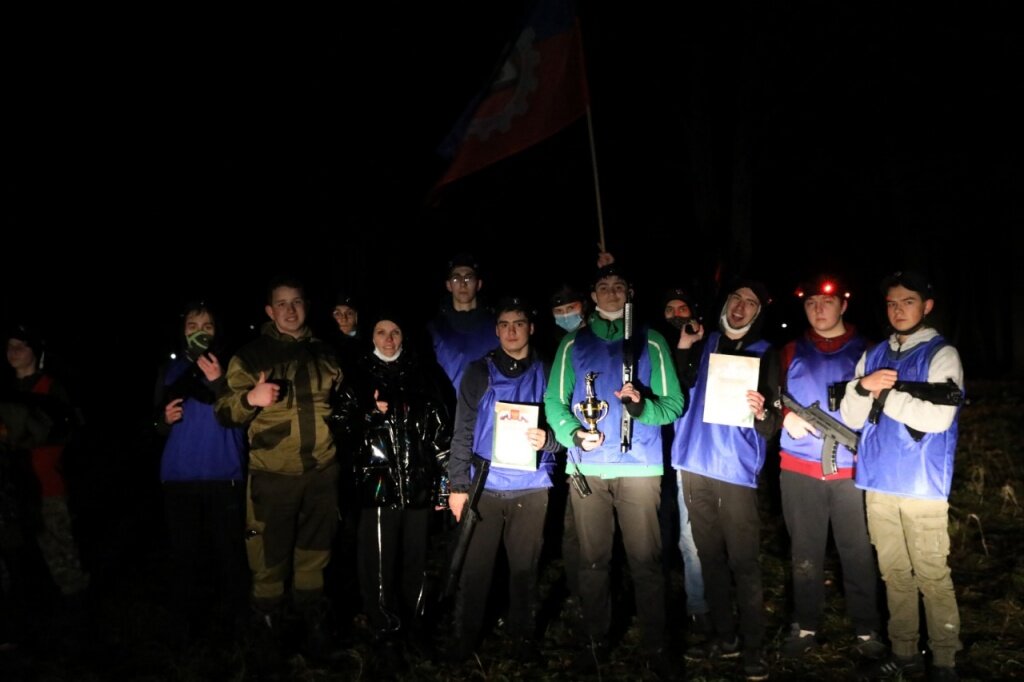 Военно-патриотические игроки из Калязина