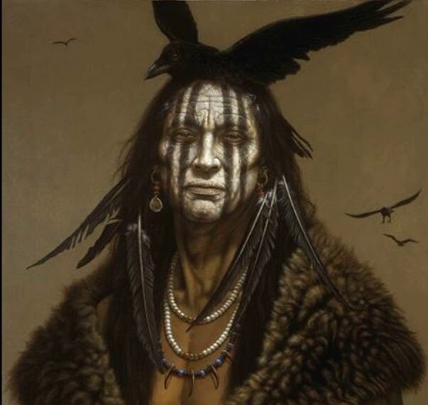 Боевая раскраска индейцев