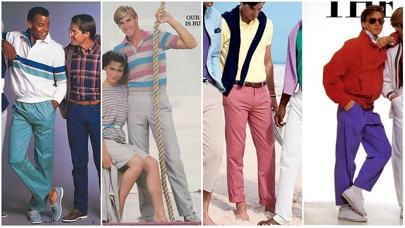 Мода 80-х – мужские наряды, которые царили на улице в 1980-х годах!