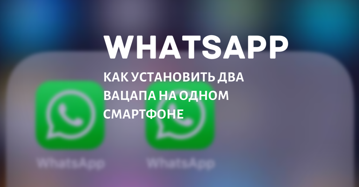 Двойной WhatsApp: как запустить две учетные записи WhatsApp на одном  телефоне | Изучаем Word | Дзен