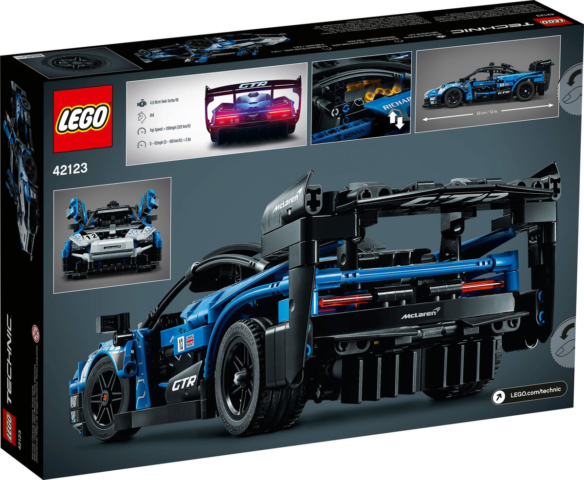 Презентация первого набора Lego Technic 2021 «МакЛарен Сенна GTR» | Лего  Малефик | Дзен