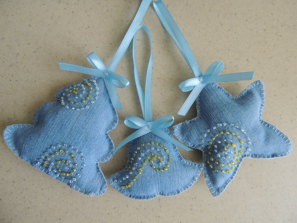 Мои джинсовые игрушки