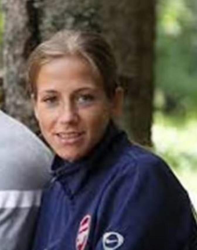 Юля Барановская в юности