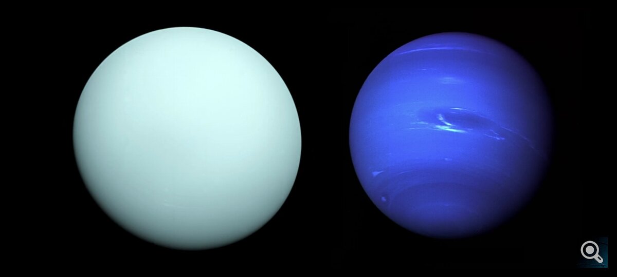 Планета Нептун и Уран