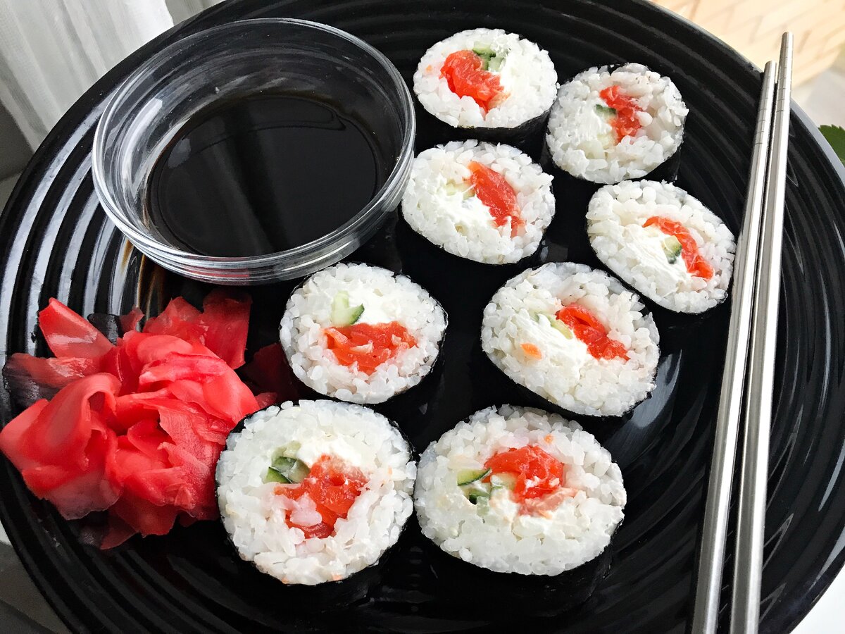 Рецепт суши и роллов запеченных фото 51