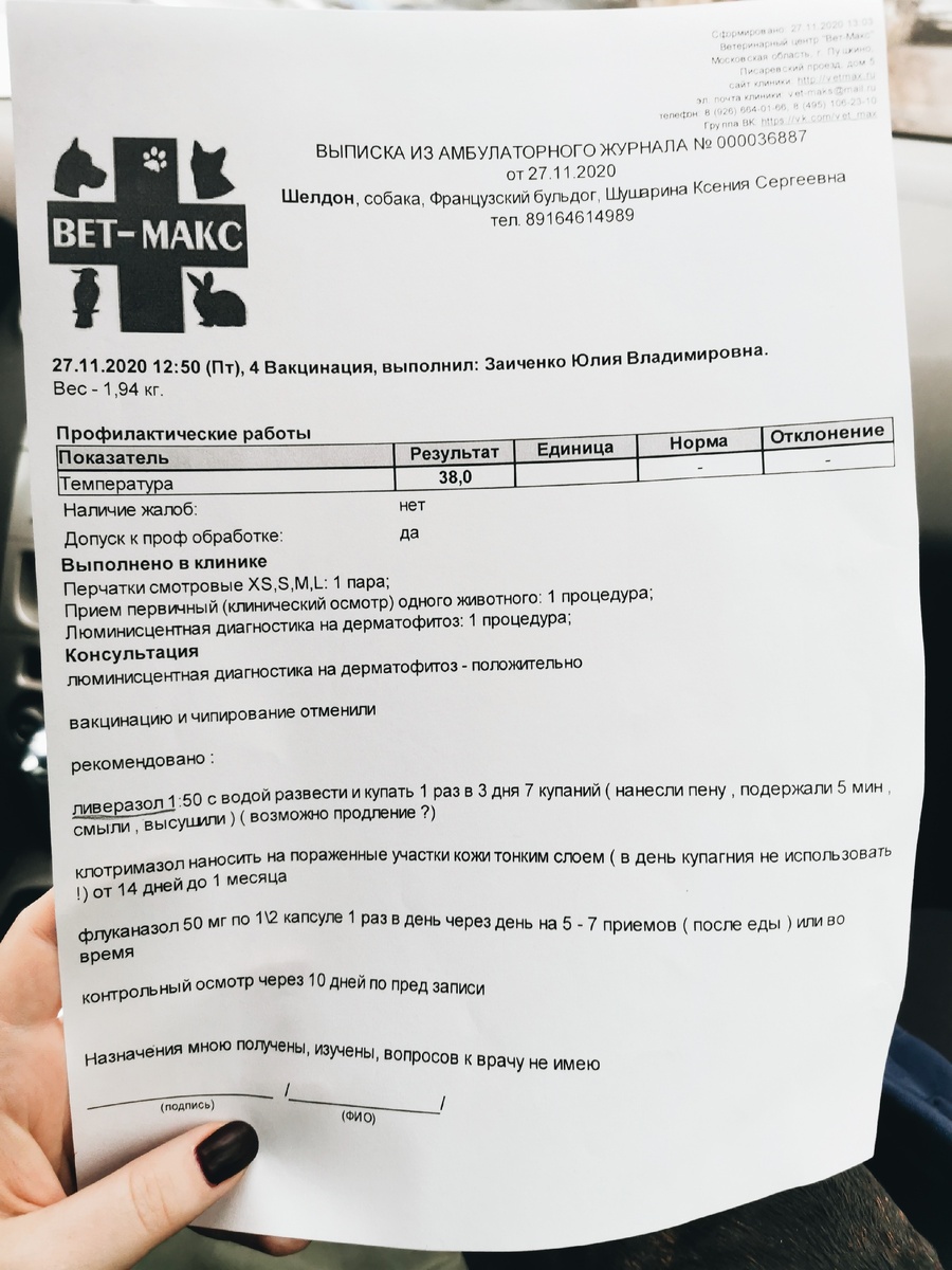 Назначения