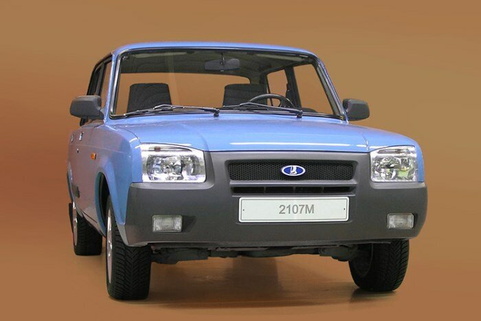 А вот это - ВАЗ-2107м или Classic2
