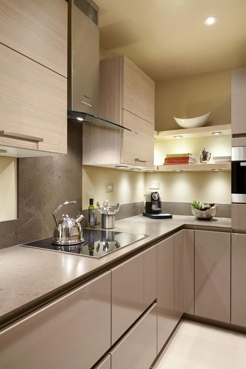 Дизайн угловой кухни в квартире: красиво и функционально