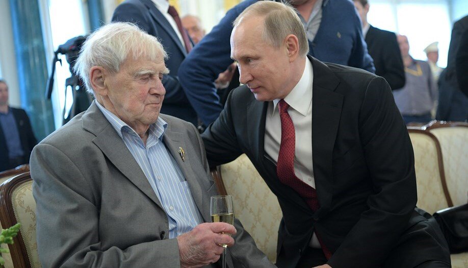 Даниил Гранин и Владимир Путин