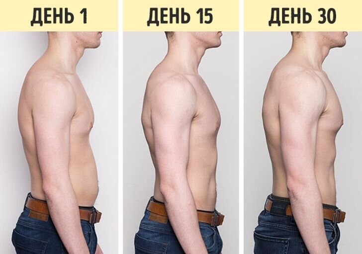 Что будет если отжиматься каждый день по 100 раз в течение месяца