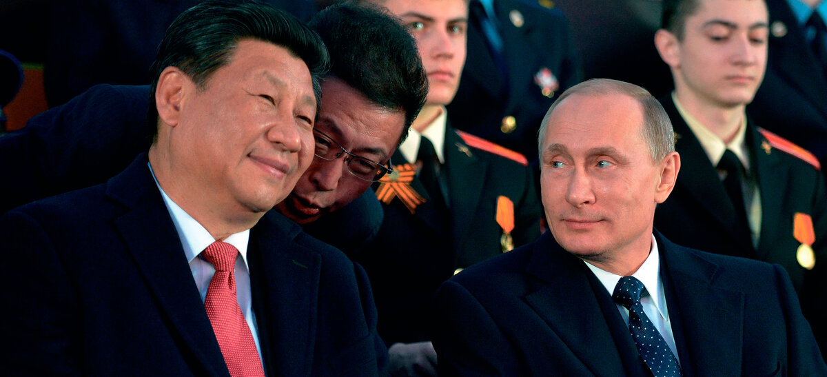 Президенты России и Китая.   фото с сайта Яндекс-картинки