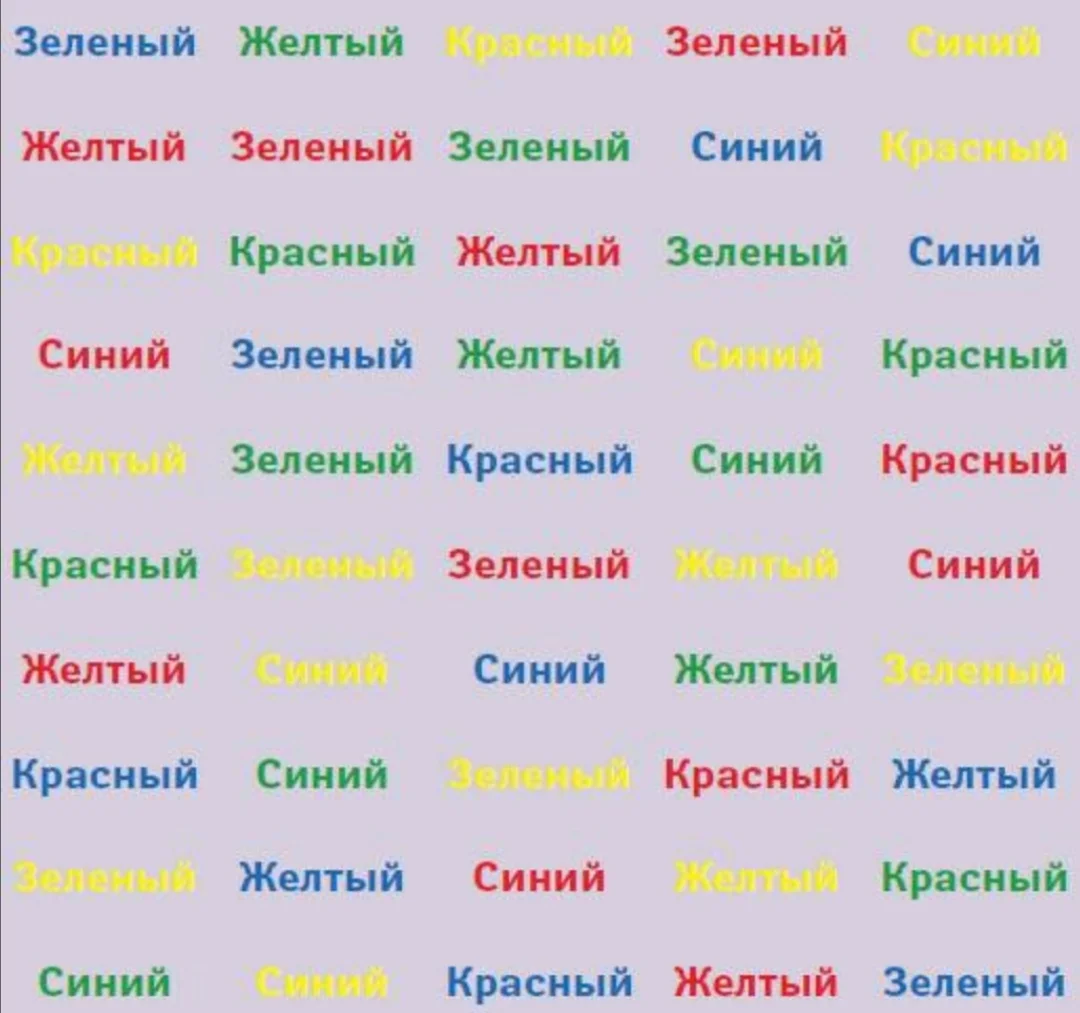 Назови цвет. Тест струпа. Цветные слова. Цветовой тест струпа. Карточки струпа.