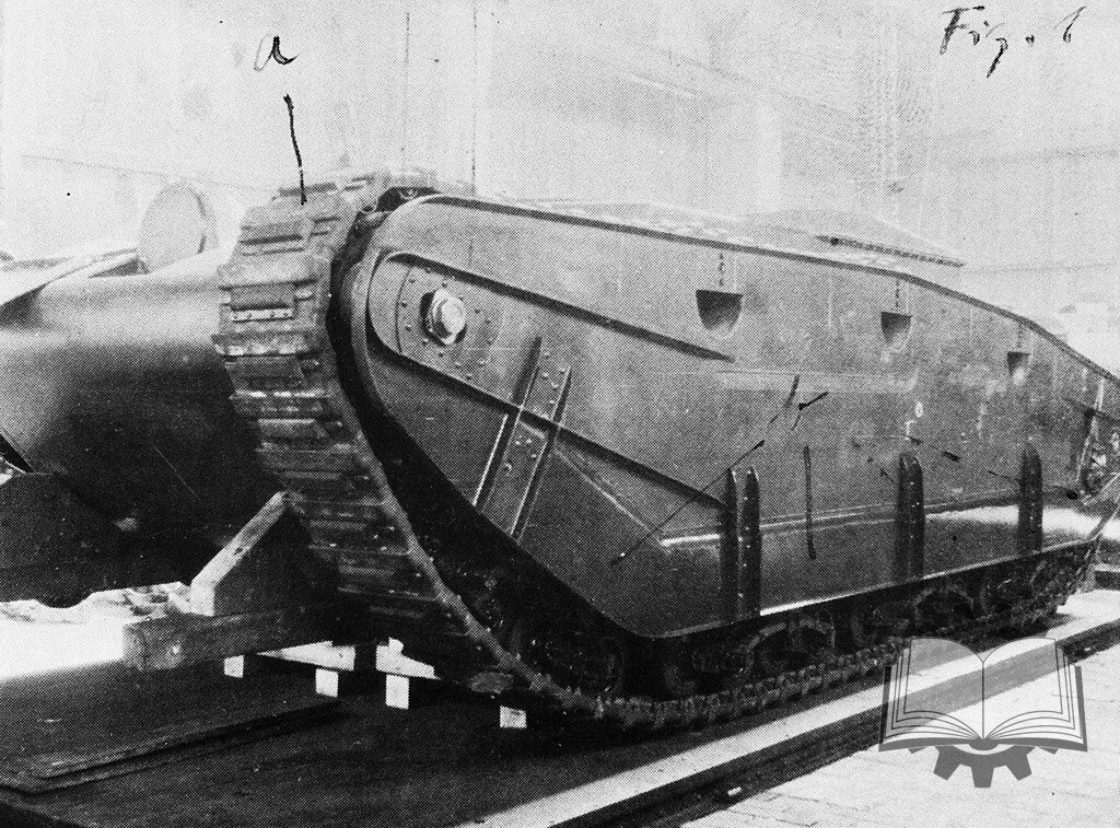 Großtraktor Daimler Benz в ходе сборки, конец 1928 года.