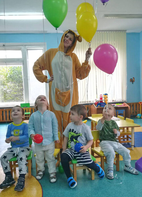 День рождения в саду. Фото из личного архива