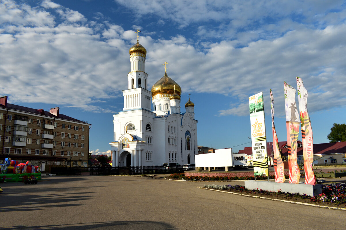 Воскресенский кафедральный собор в городе Краснослободск