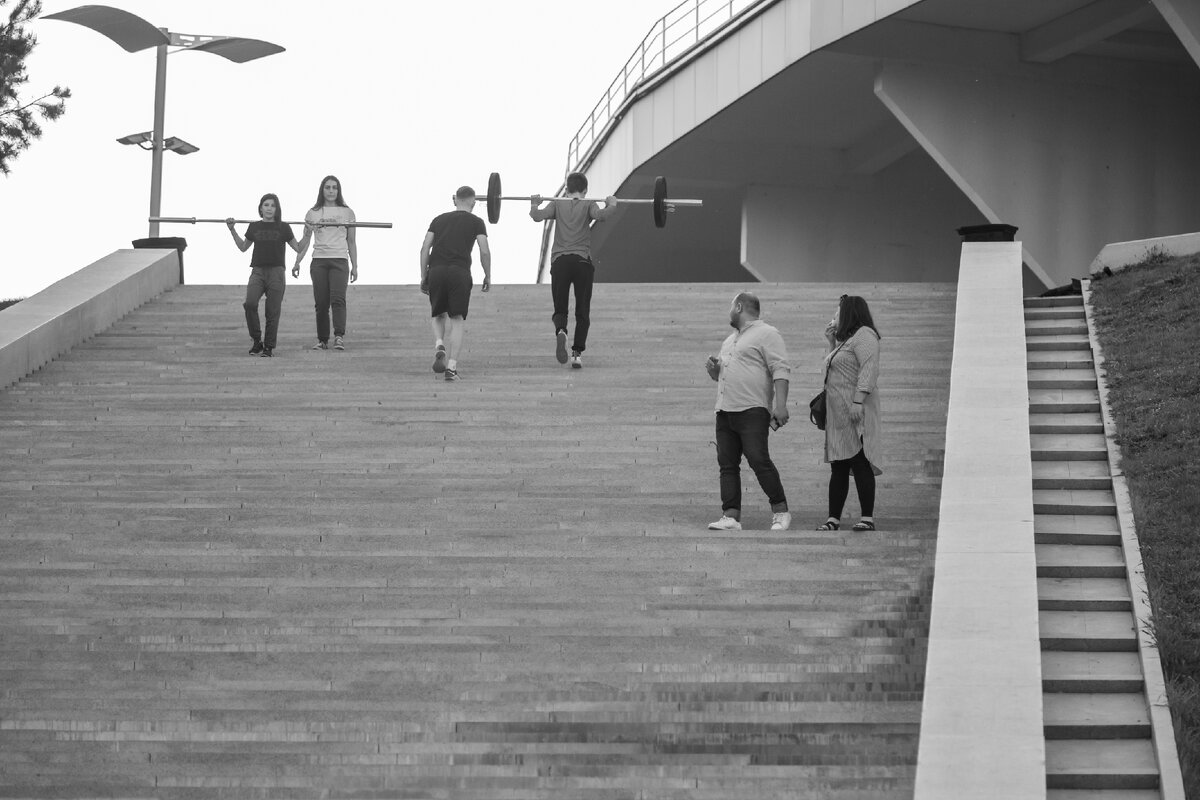 Спортсмены из клуба «Legend», парк «Ватан», Уфа, май 2021