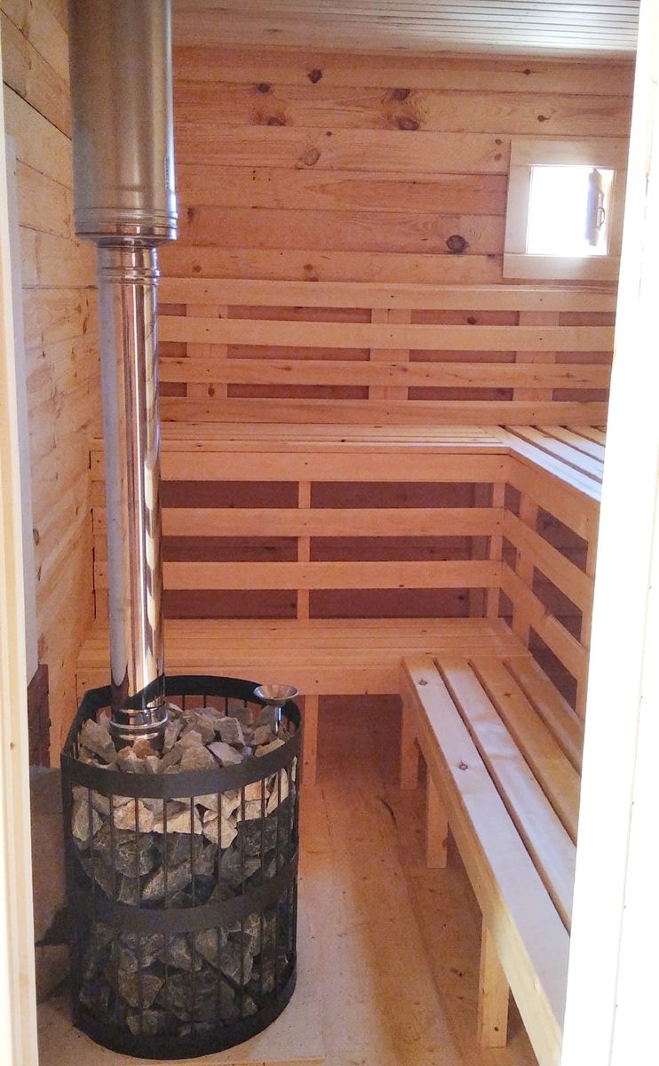 Новенькая банька