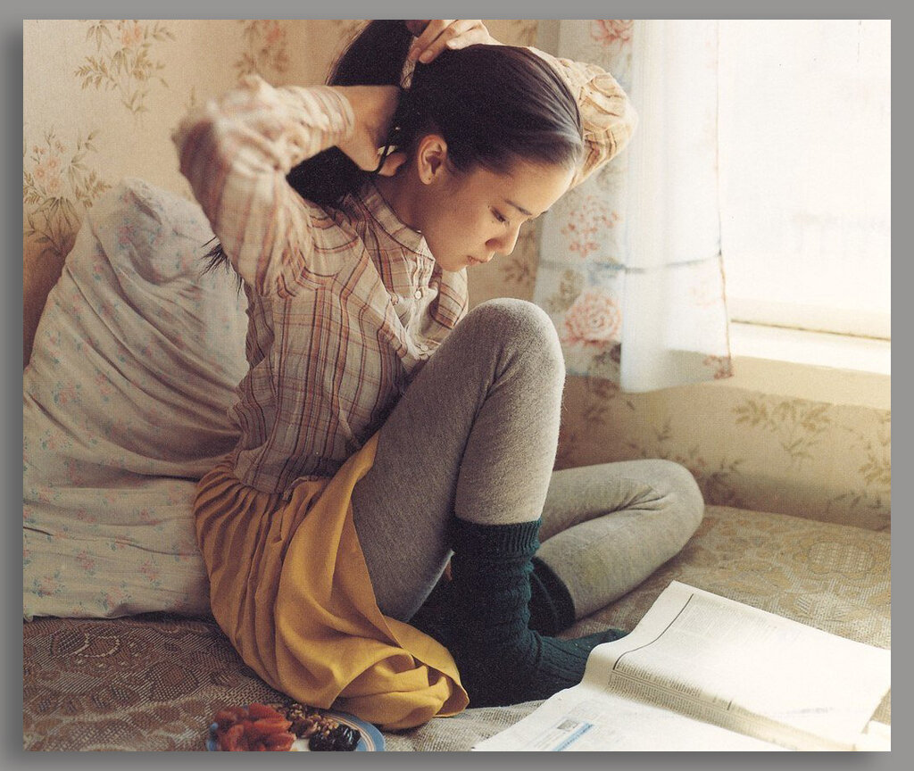 Ю Аои в Сибири  (из фотоальбома Dandelion («Одуванчик»))