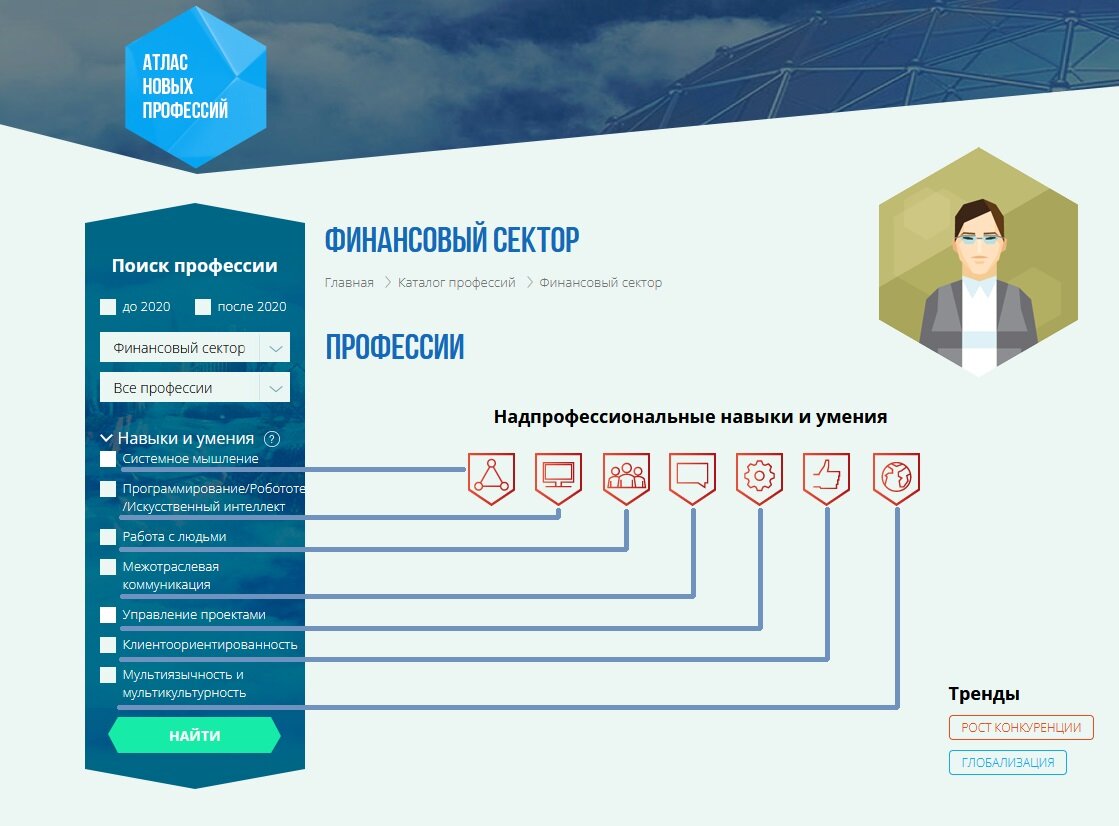 Атлас новых профессий