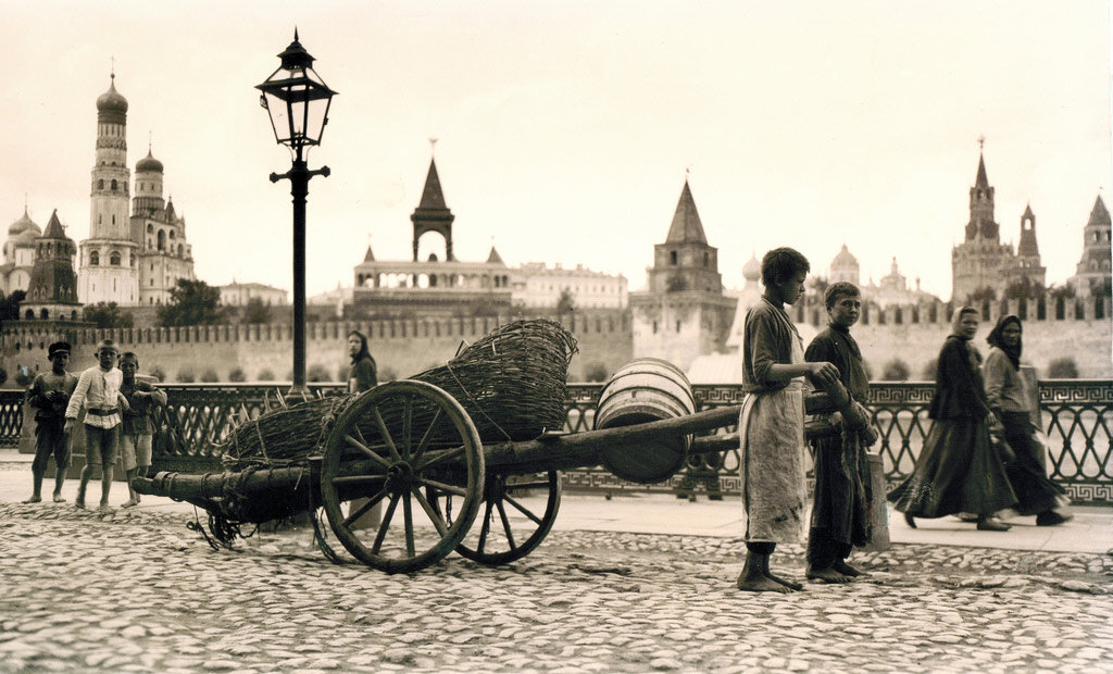 Москва 1909г. Эндрю Хоу. Чуть более 100 лет назад