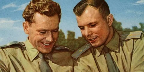 Юрия Гагарина и Германа Титова называли "звёздными братьями"