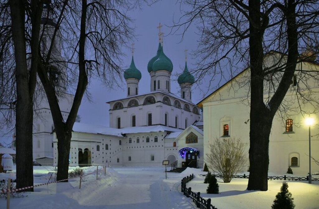 Толгский монастырь Ярославль зимой