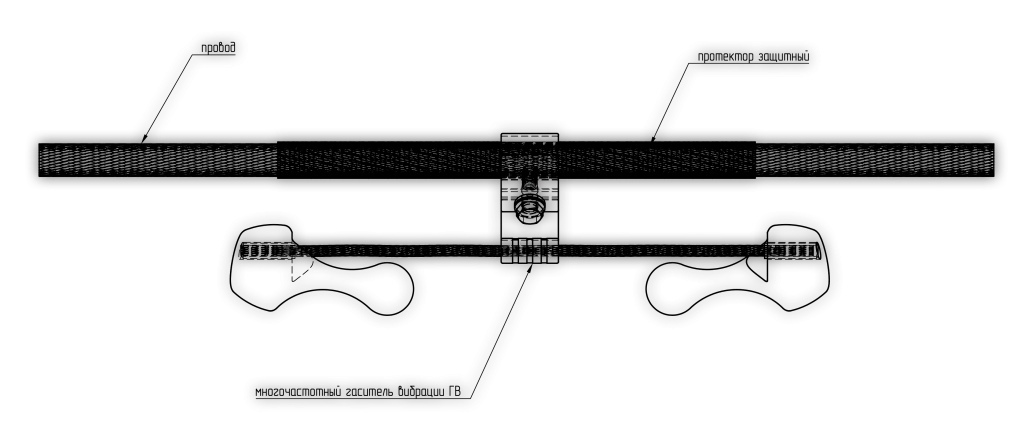 3D модель: Протекторы защитные спиральные ПЗС-13-ТРИАС 