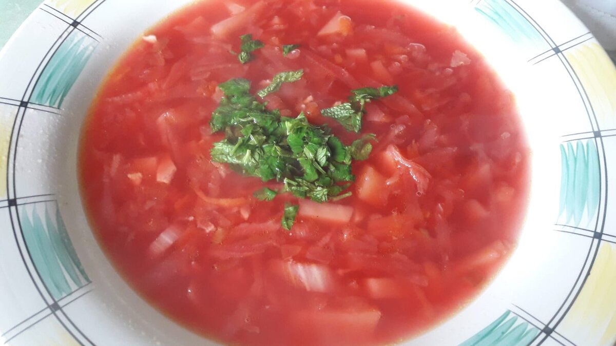 Борщ из банки