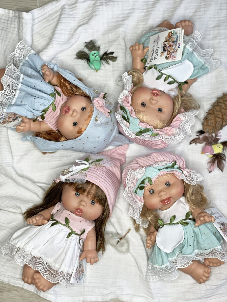 Пупсы в средневековых эльфийских нарядах от Marina&Pau