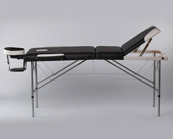 Трехсекционный алюминиевый массажный стол Bodo Thuner