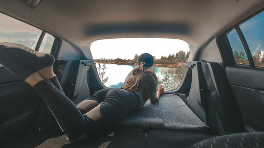Спальное место в машине своими руками