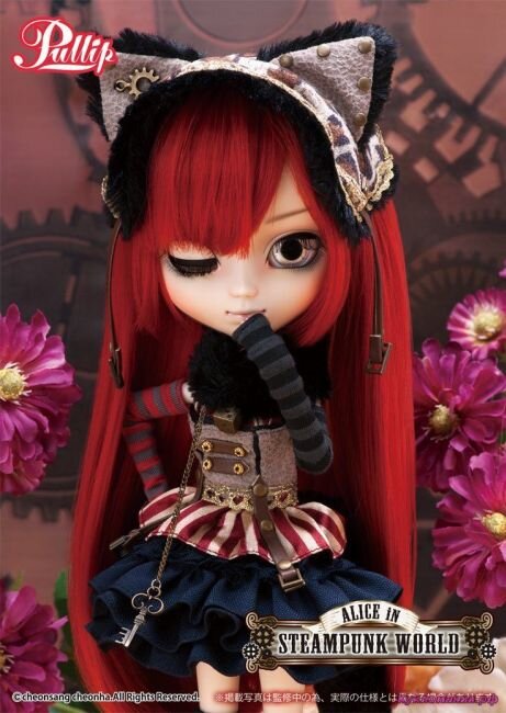 Pullip Чеширский кот с новым глазным механизмом 