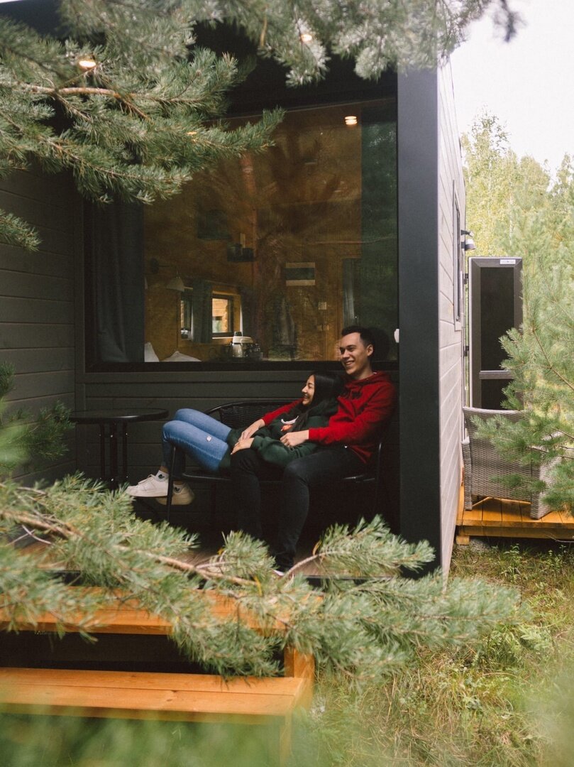 Домик на локации «Лес»