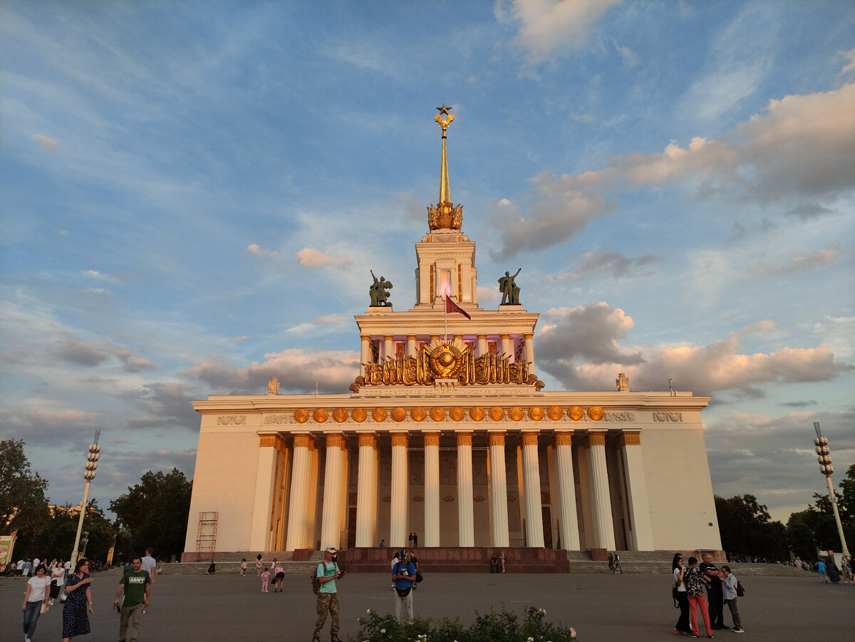 Архитектура Москвы, ВДНХ (из фотоархива автора блога)