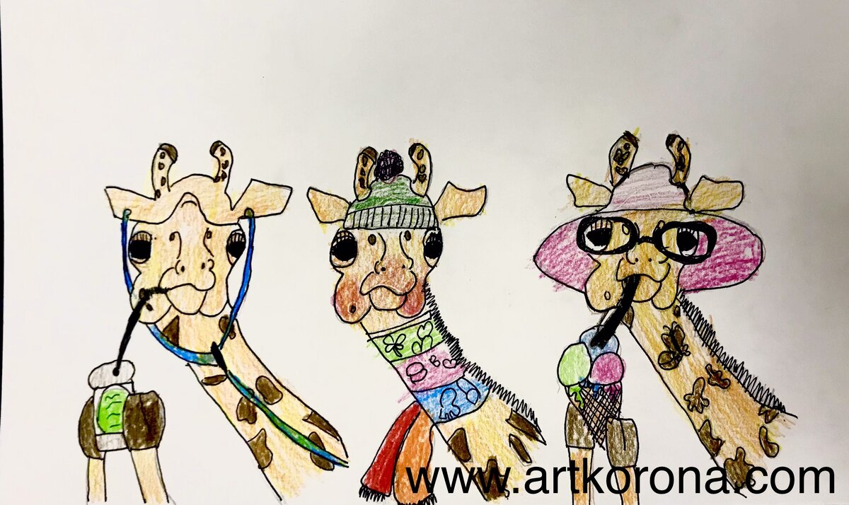  Дети рисуют свои любимые образы много раз, запоминая их  и с течением времени добавляя новые детали.