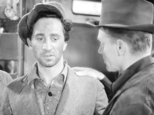 Элиа Казан в роли Гуги в фильме "Завоевать город", 1940 год. Режиссёры Анатоль Литвак и Жан Негулеско.